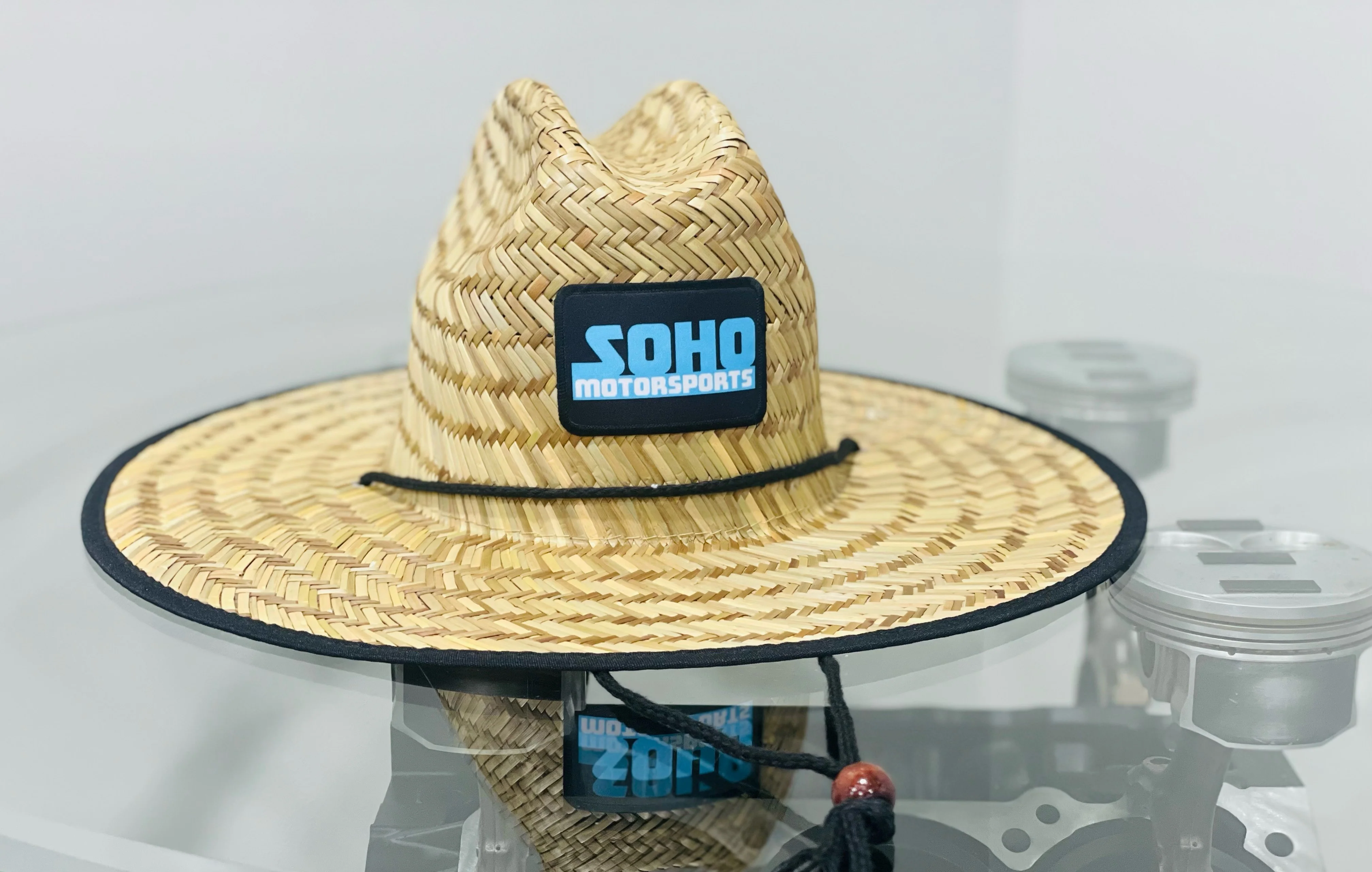 SOHO Motorsports Straw Hat - Image 3