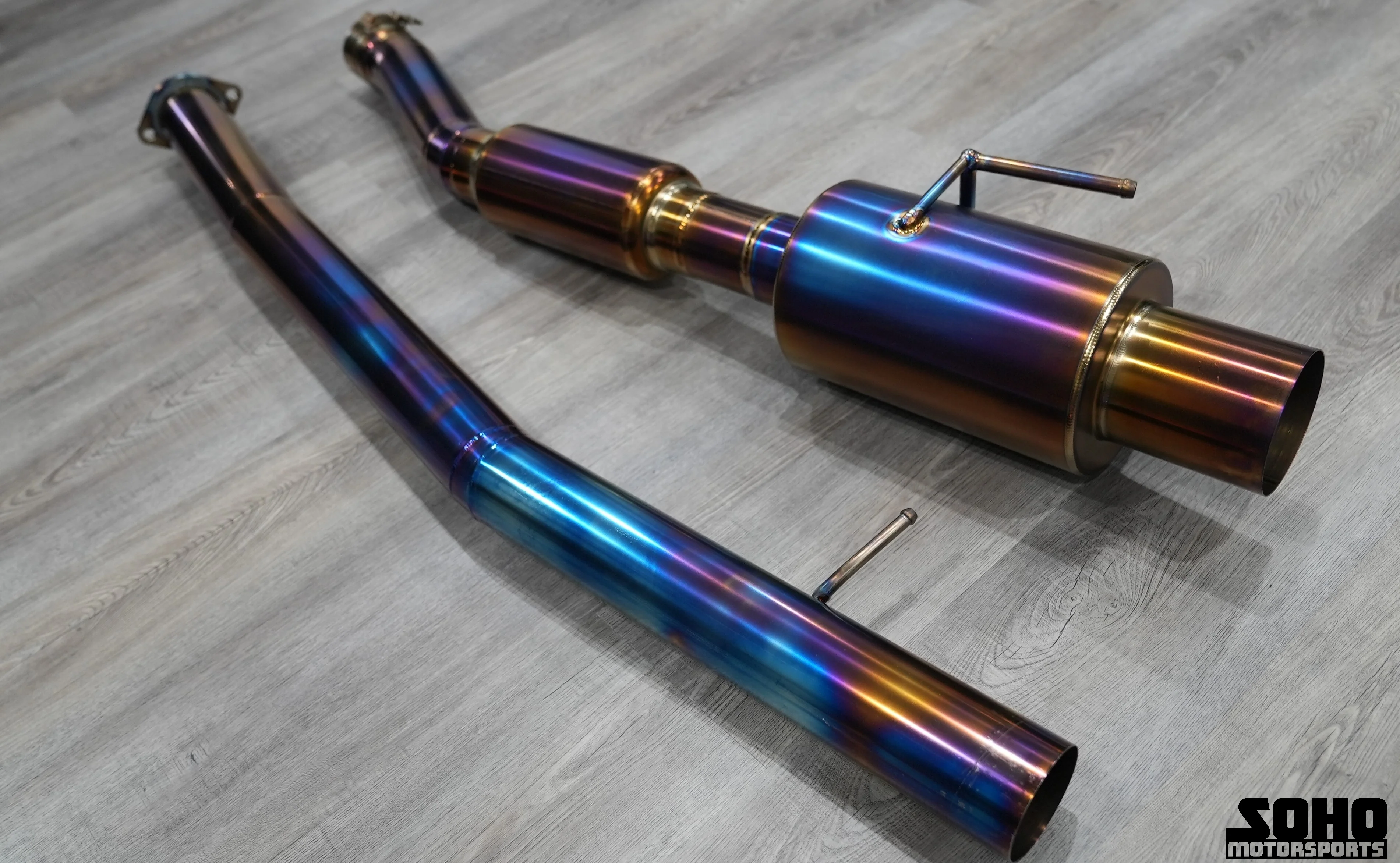 SOHO Motorsports Titanium Single Exit Exhaust - Image 3