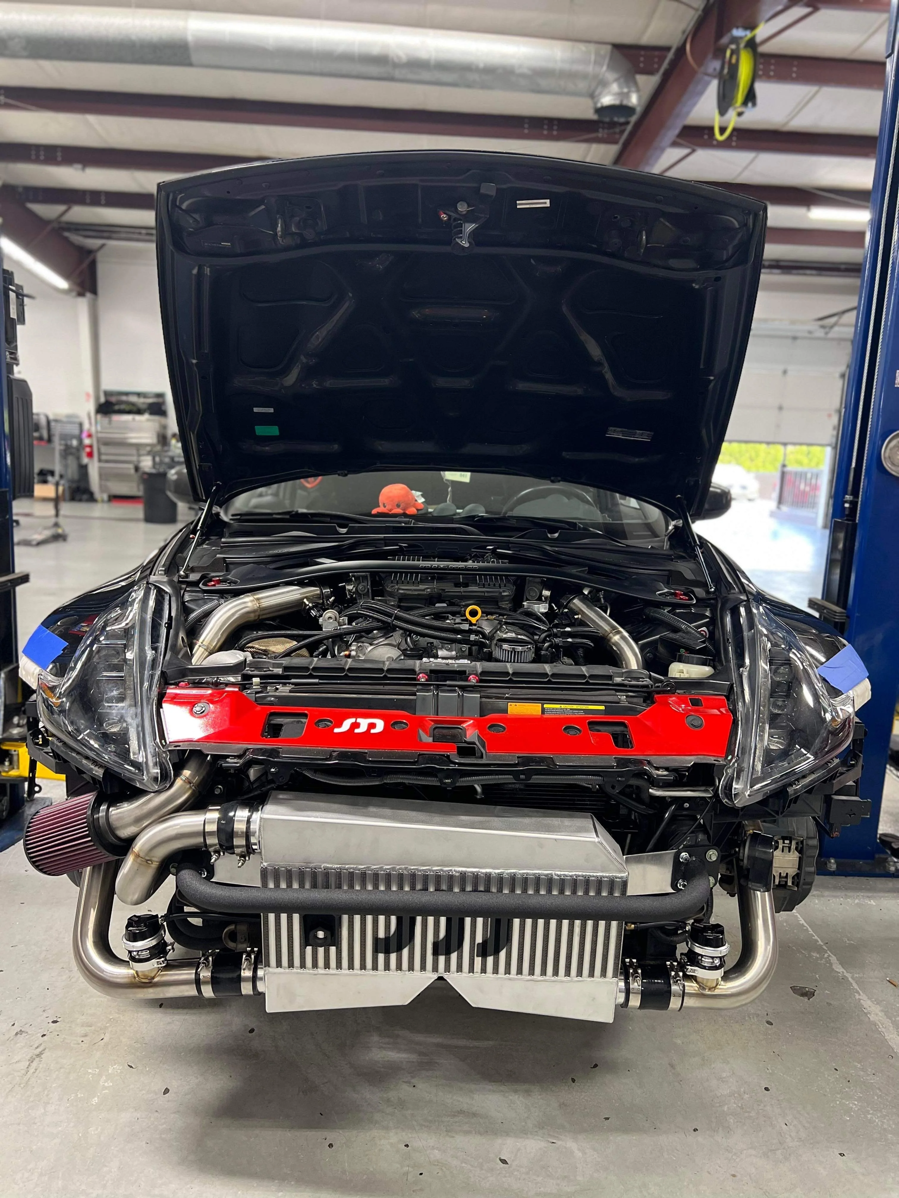 SOHO Motorsports VQ37VHR Top Mount Single Turbo Kit (Stage 1) - Image 2