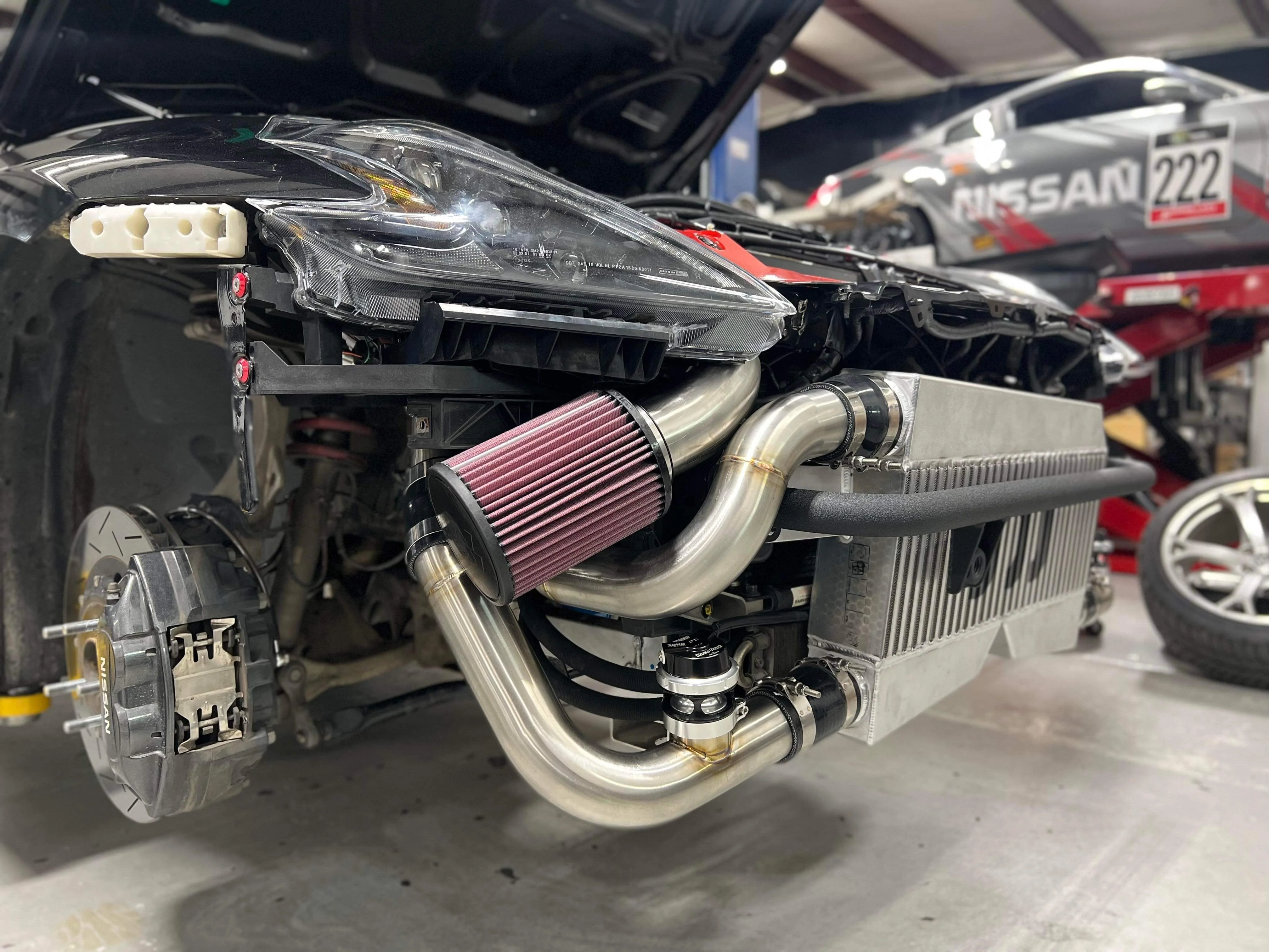 SOHO Motorsports VQ37VHR Top Mount Single Turbo Kit (Stage 1) - Image 4